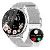 Fitonme Smartwatch voor dames 1,39" - Kleur Zilver