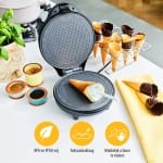 Tristar WF-1170 Stroopwafel- en ijshoorntjesmaker - Afbeelding 4