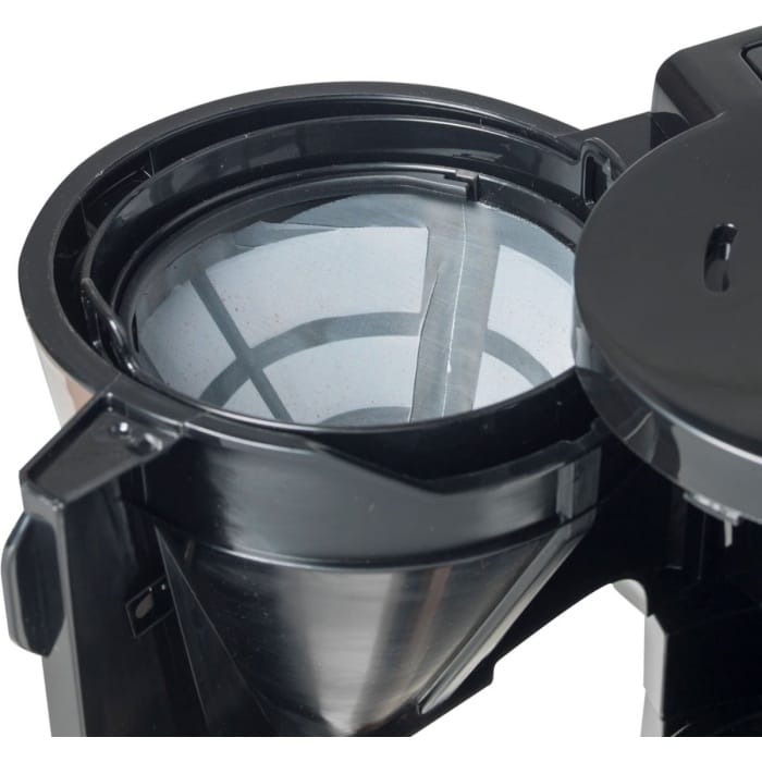 Bestron Koffiezetapparaat voor filterkoffie, Filterkoffiemachine met thermoskan voor 8 kopjes, 900W, kleur: koper - Afbeelding 2
