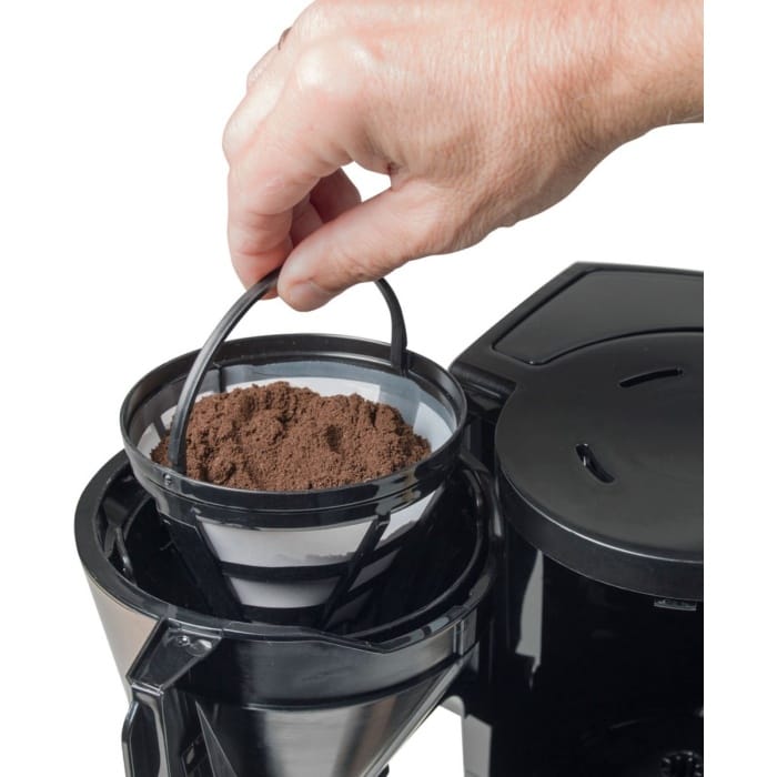 Bestron Koffiezetapparaat voor filterkoffie, Filterkoffiemachine met thermoskan voor 8 kopjes, 900W, kleur: koper - Afbeelding 6