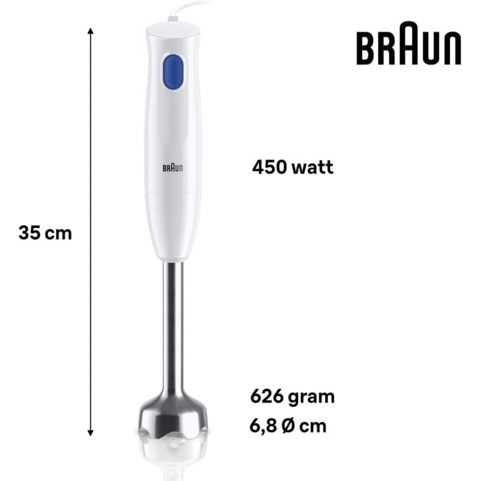 Braun MultiQuick 1 MQ10.201M WH - Staafmixer - Wit - Afbeelding 5