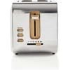 Nedis Broodrooster – 2 Brede Sleuven – 6 Standen – Soft-Touch – Wit