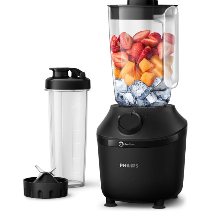 Philips 3000 series HR2041/41 - Blender - Zwart - Afbeelding 1